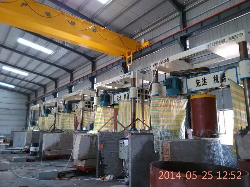 STONE GRANITE COLUMN SLAB CUTTING MACHINE GANTRY TYPE YHQJ-2500