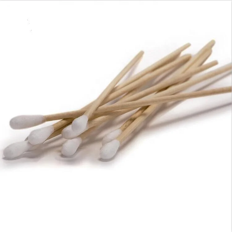 
Medical swab sterile or non sterile cotton bud for hospital and home use 