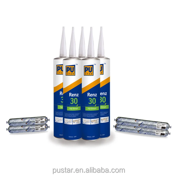 High Performance PU Sealant for Auto Windshield and Side Glass Sealing of Cars & Buses(Renz30)