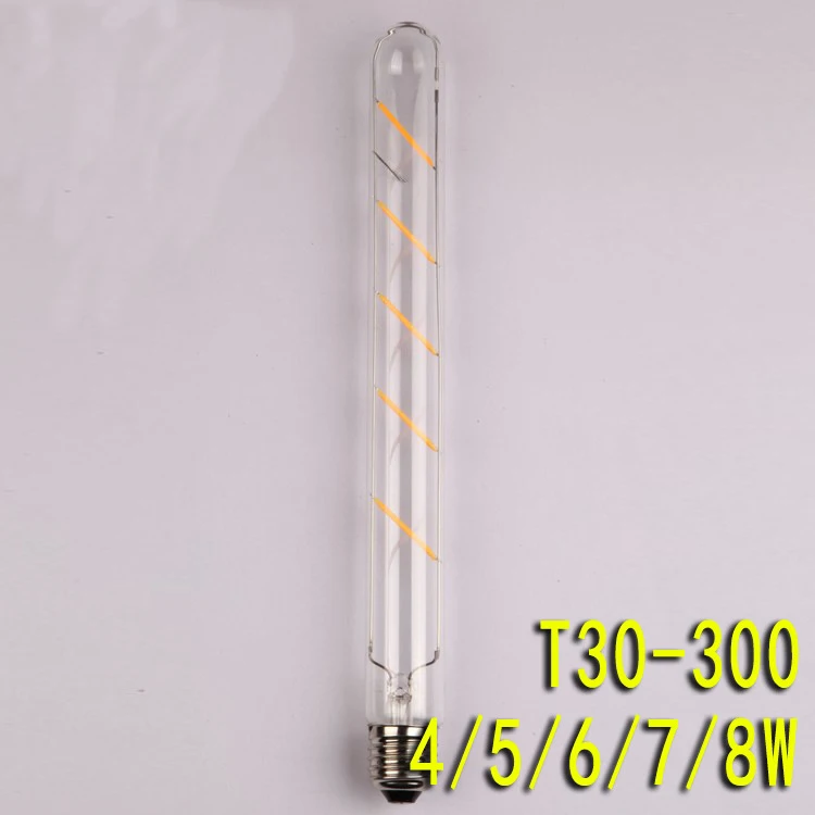 2018 tubular shape T9 T10 series filament led lamp for decoration