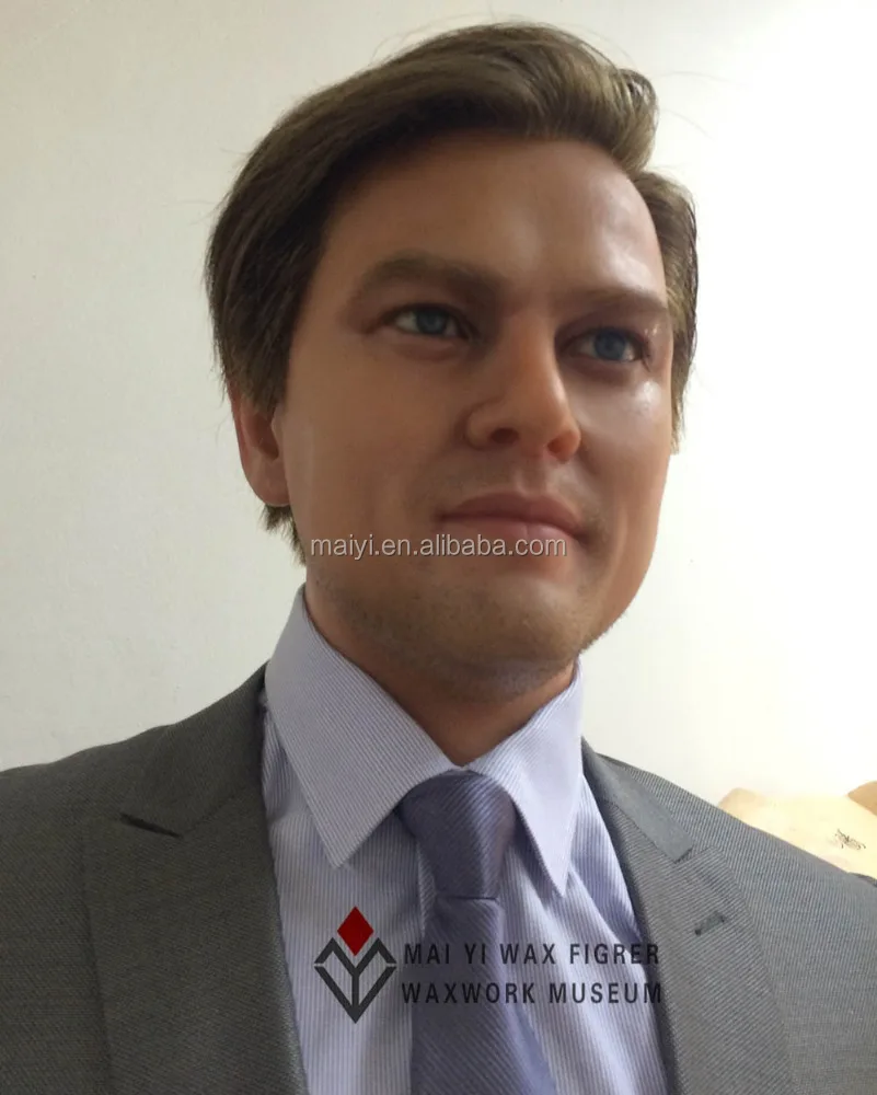 Celebrity Leonardo Dicaprio Realistic Silicone Sculpture