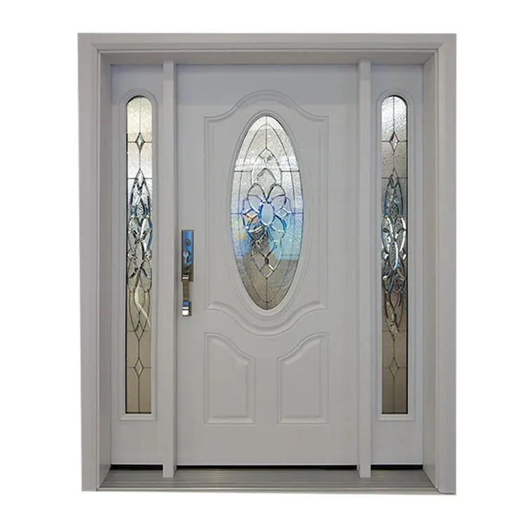 
Лидер продаж, цельная деревянная дверь из стекловолокна SMC Skin 