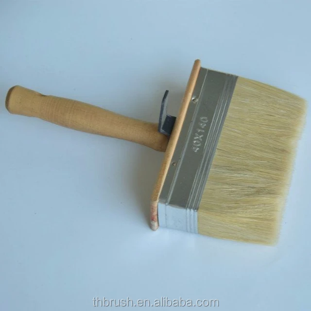 2020 нити Смешанная натуральная щетина пластиковая ручка профессиональная покраска кисть для потолка