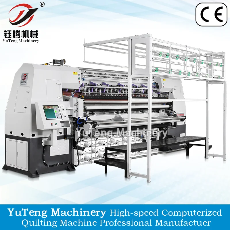 
High Speed Computerized Chain Stitch Multi Needle Quilting Machine china 