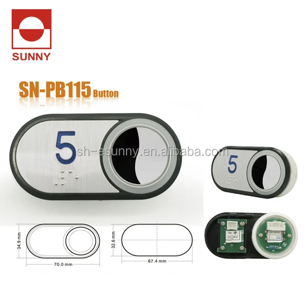elevator call buttons / advanced design for Toshiba push button switch / push buttons for elevators