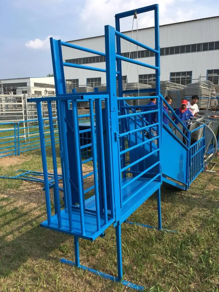 Adjustable Sheep Mobile Transport Loading Dock Ramp