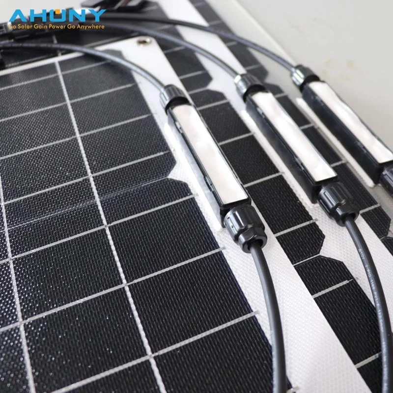 sunpower high efficiency12v ETFE flexible Solar Panel ultralight for camper trailer boater fishing
