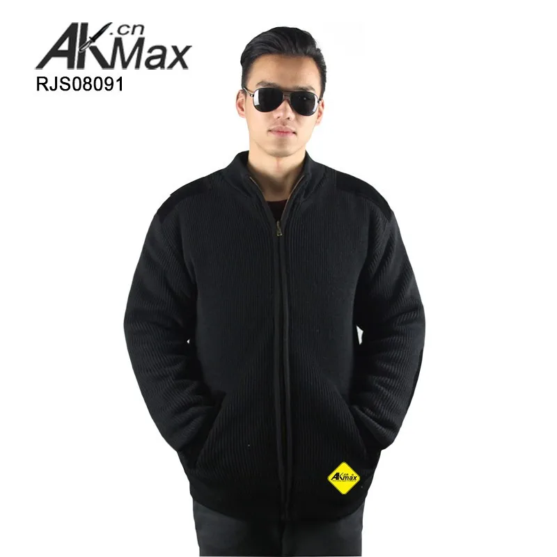 Uniform Men Wool Cardigan Sweater 2015 Fashion Antique Sweater