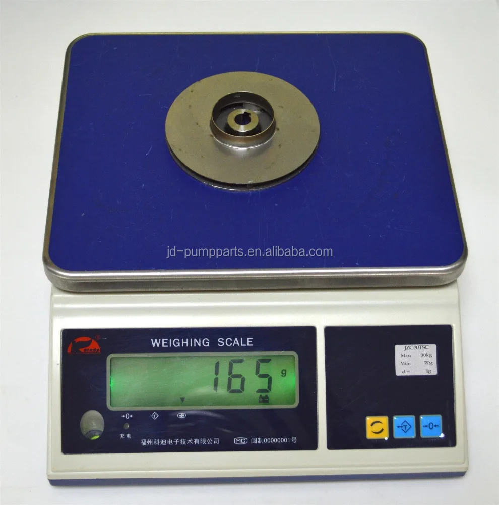 
Stainless steel automatic self-priming pump welding impeller 99x5.7 