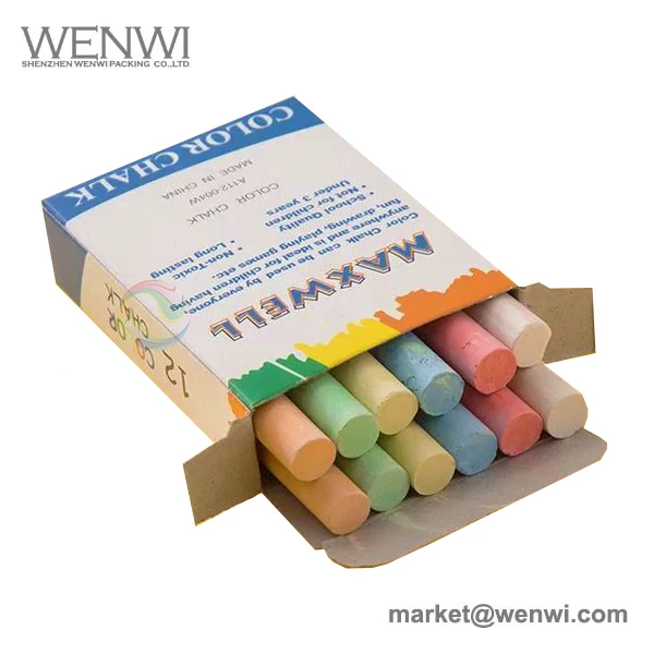 Cheap Price Custom Design Paper School Gym Chalk Packaging Box