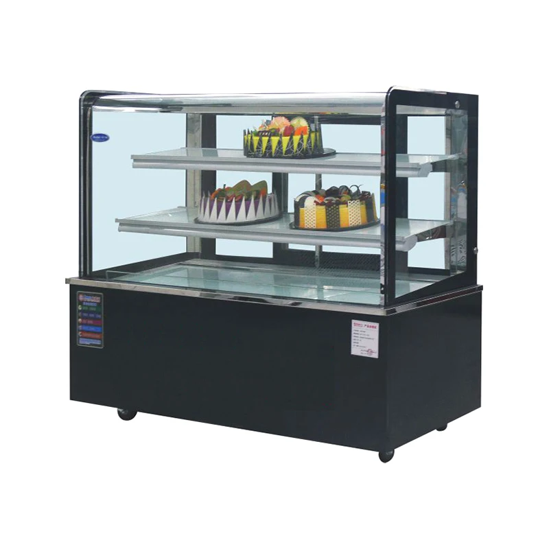 cake display refrigerator small sushi cooler cabinet bakery fridge mini pastry chillers