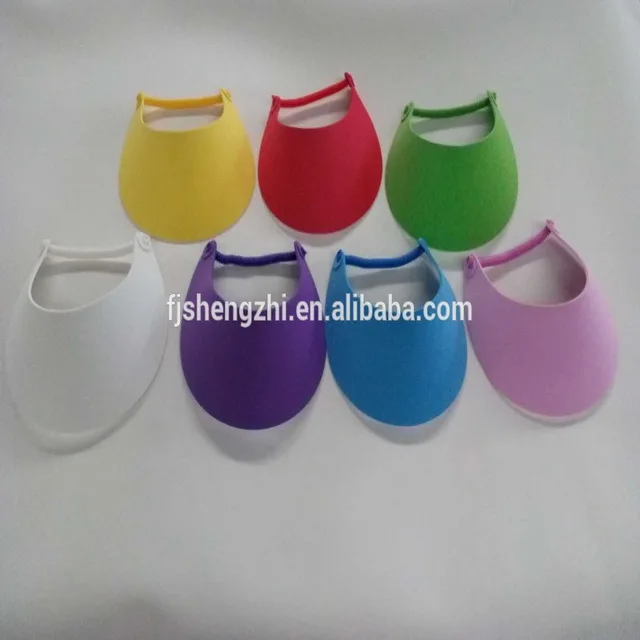 Assorted Color EVA Foam Visors for Kids Gift for Promotion, for Sports Fans 1 Day for Available Sample,3-5days for Custom Sample