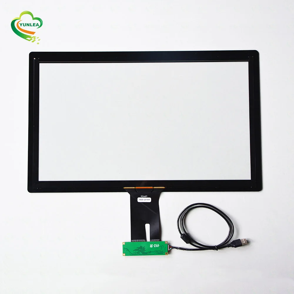 pcap ctp ILITEK multi projected Capacitive touchscreen USB 10.1 15 15.6 18.5 21.5  Inch Touch Screen panel overlay kit