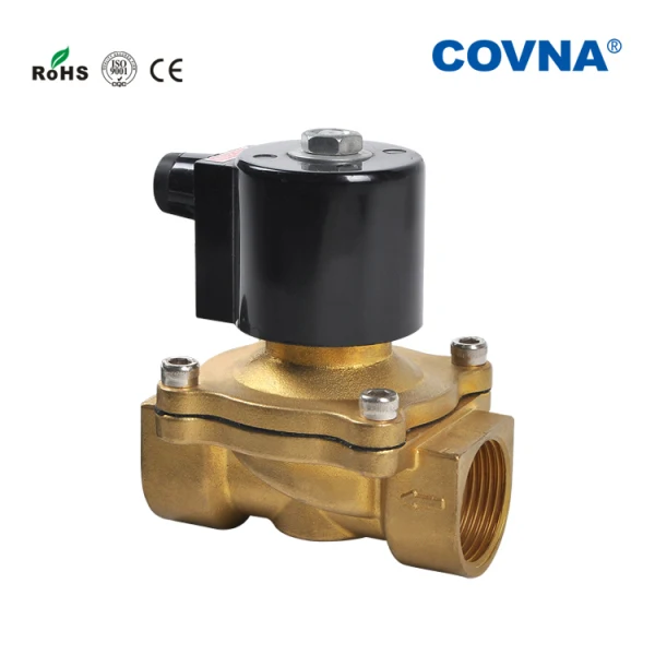 COVNA Brass Ip68 Underwater Submersible Musical Fountain AC 24V DC 24V Solenoid Valve