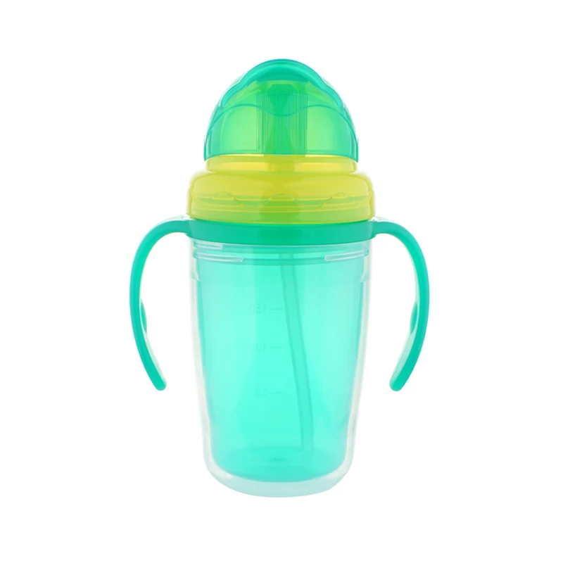 Baby Training Cup with Plastic Handle for Kids,BPA free cute baby water cup,baby cups