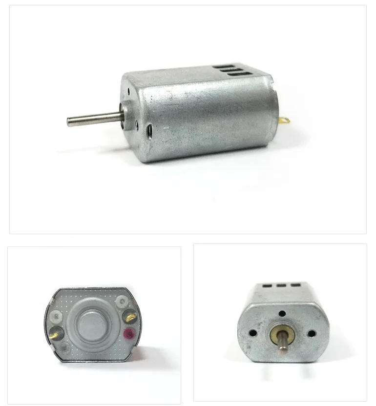JL-FK132 offset weight facial cleaner micro vibration dc motor