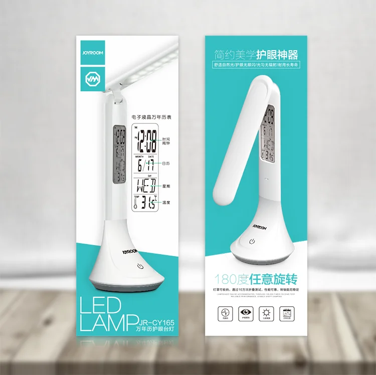 
joyroom rechargeable indoor flexible snake led reading lamp study lamp 