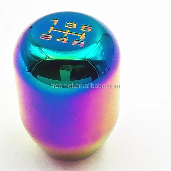 Neo Chrome 5 Speed Type R Style titanium shift knob
