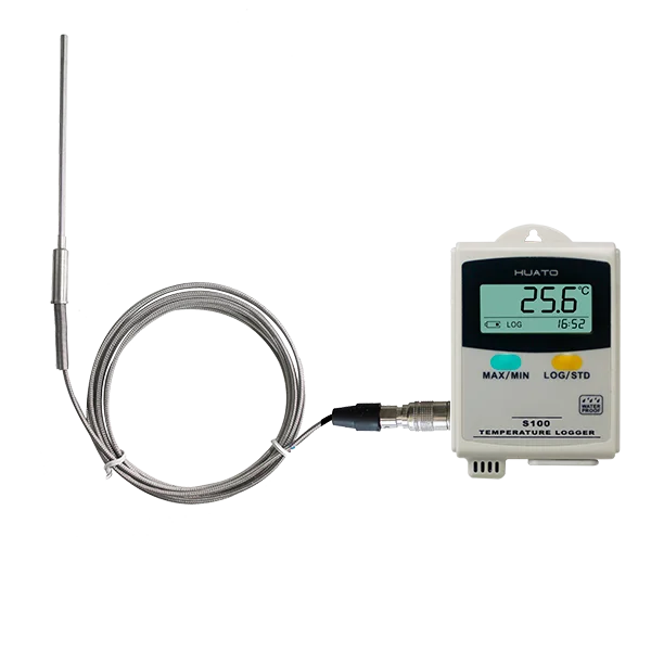 USB Max Min PT100 Temperature Recorder Thermometer with LCD Display S100-EPT