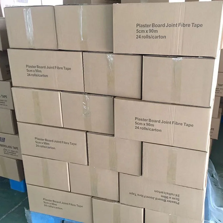China supplier Glass Fiber self adhesive Drywall joint mesh fiber Tape For Wall crack