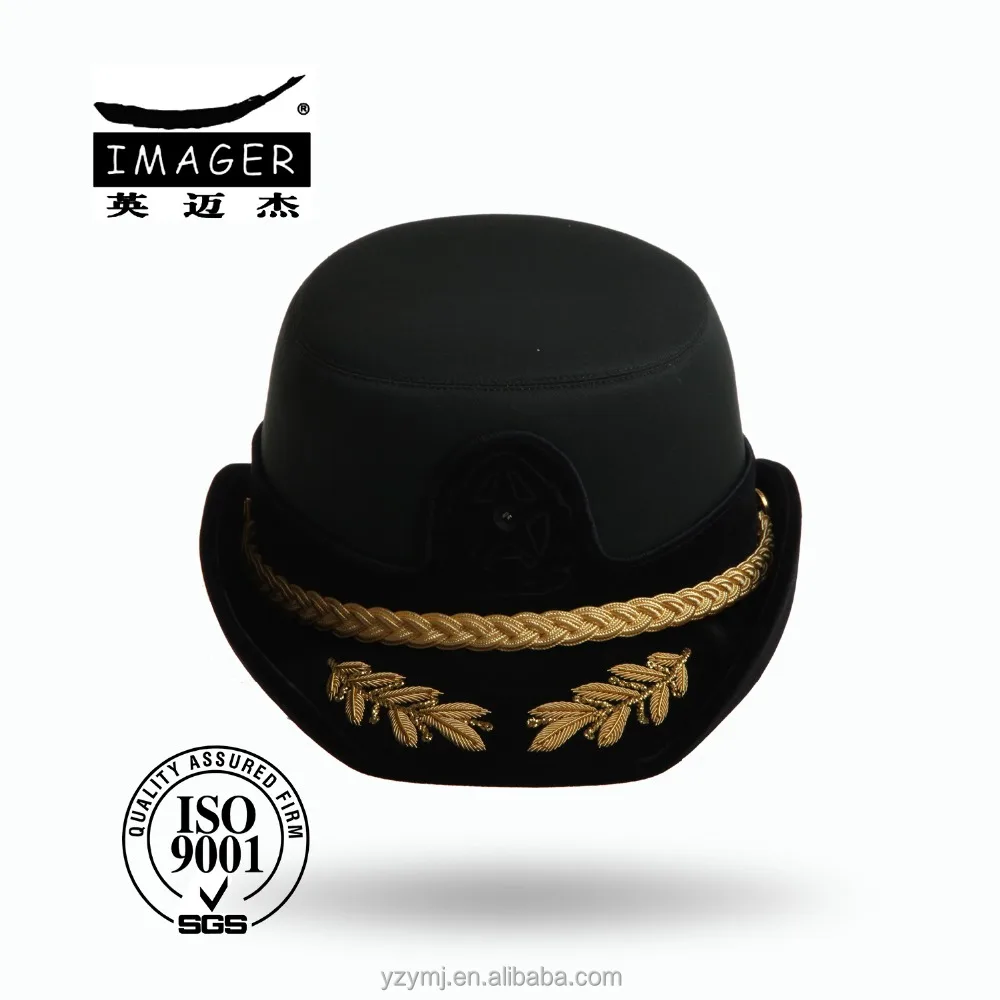 Wide brim bucket hats with embroidery