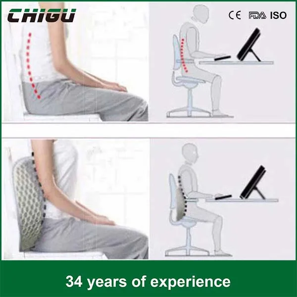 OEM Comfortable Car Seat Chair Cushion Lumbar Support Cushion Car Cushion