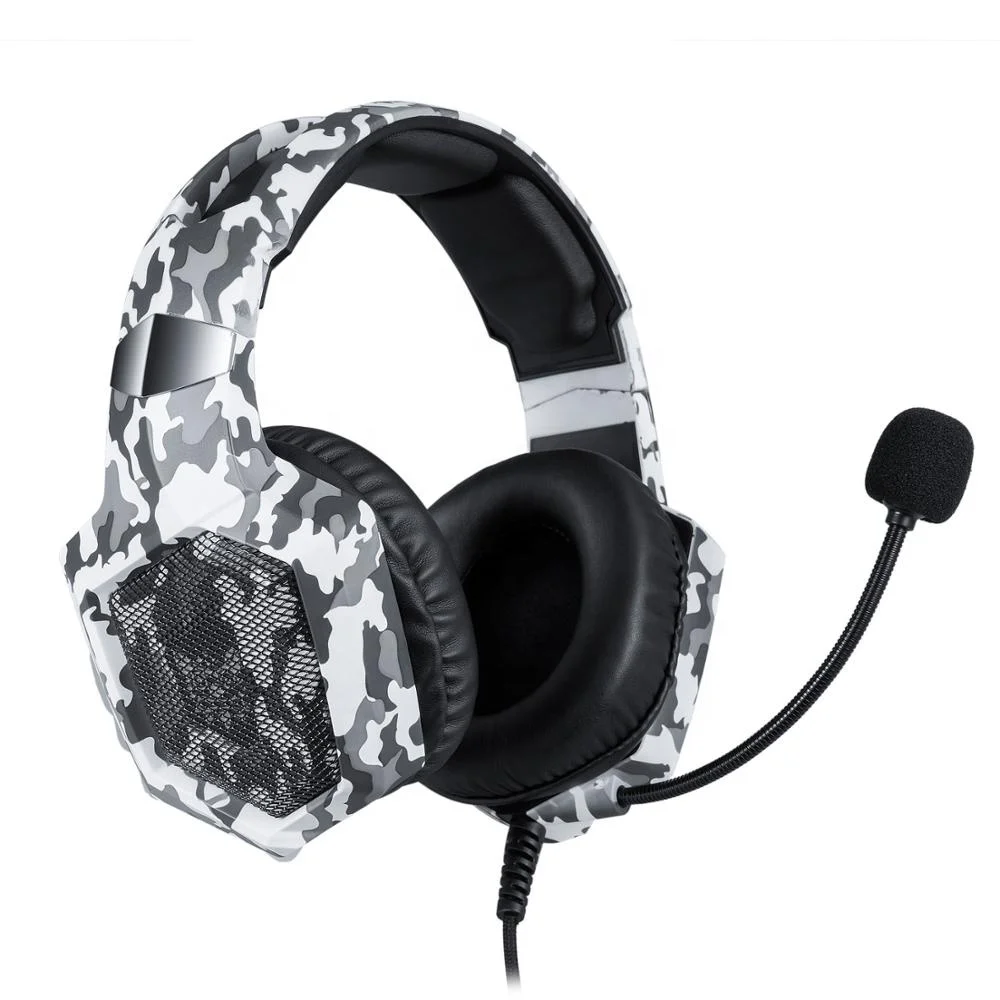 Fashion 3.5mm wired rgb stereo headphone gaming headset