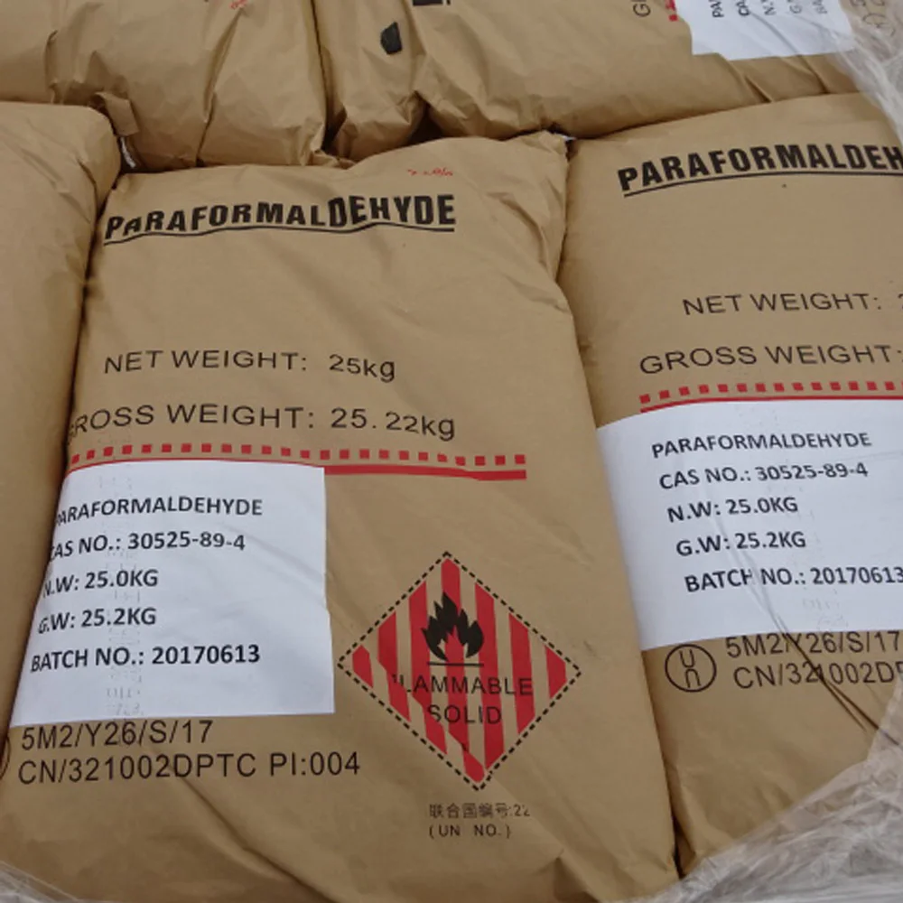 
Cas 30525-89-4 Paraformaldehyde / Polyoxymethylene POM powder 98.5%min used for resin/glue/plywood industry 