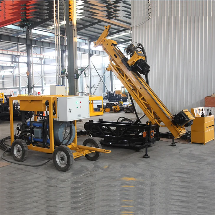 Cheap Price Crawler DTH Ground Water Drilling Machine for Water Well with CPT  SPT