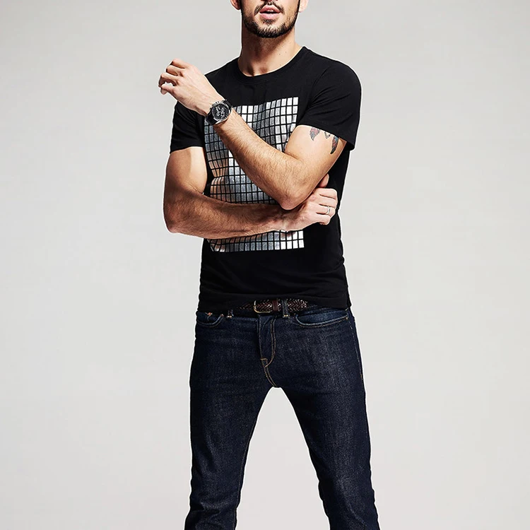 
China Sparely Manufacturer Accept Custom Design Your Own T Shirt 3D Print Tshirt With Your Own Logo 