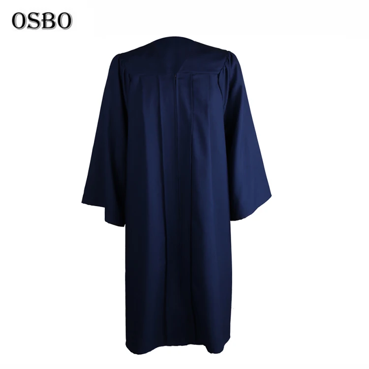2023  Wholesale  Navy Blue University college graduation gown set