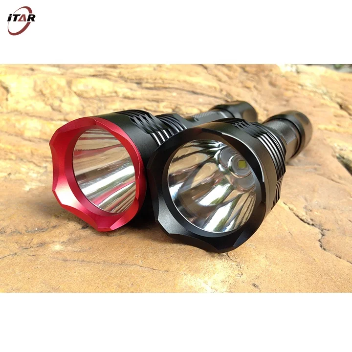 XM-L2 1000 lumens LED rechargeable handheld tactical  flashlight torch