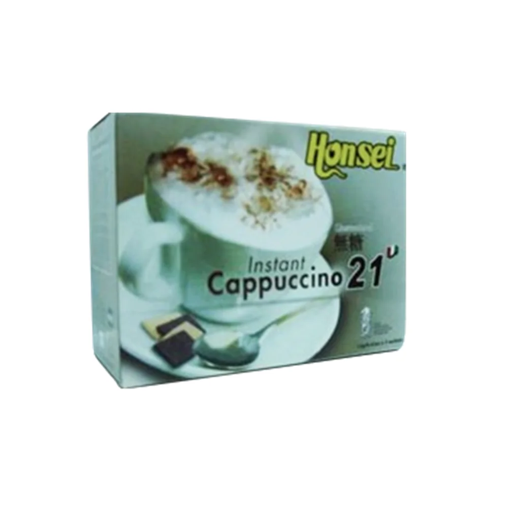 Honsei Best Taste Sugar Free Cappiccino 21 Instant White Coffee