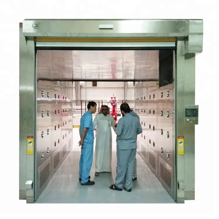 Раздвижная автоматическая дверь грузовой воздушный Душ