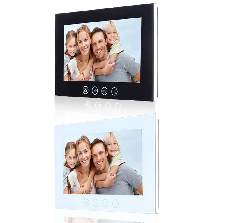 10 inch Villa Video Intercom For 4 Apartments Touch Screen Monitor Video Door Phone Doorbell Video Entry System