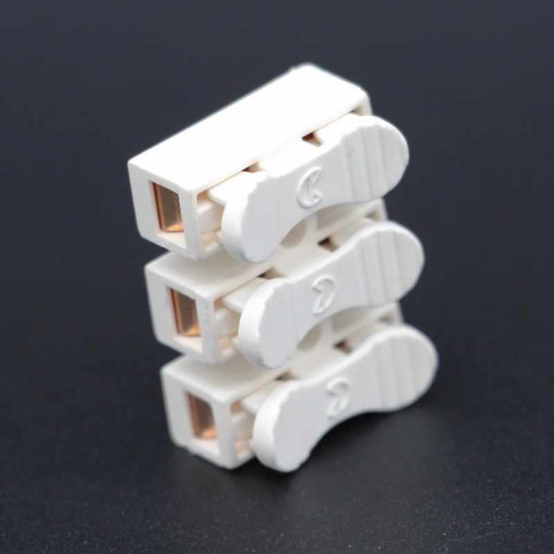 trade assurance high quality self locking stainless steel small 3-way male and female electrical connectors