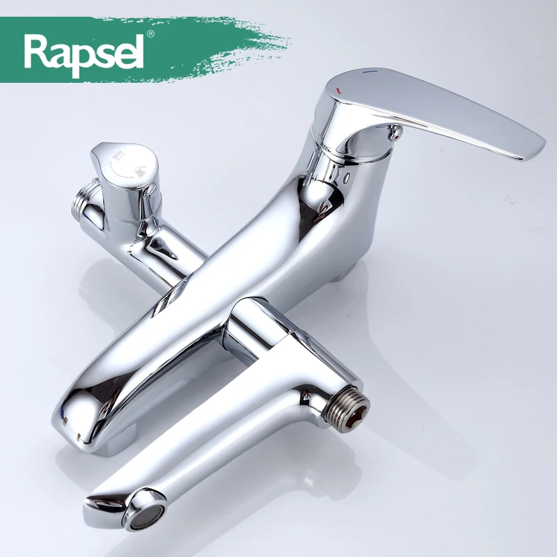 New Style Bathroom Chrome Brass Wall Mounted Rainfall Faucet Shower Set