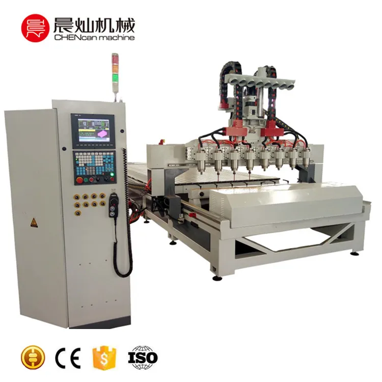 Многошпиндельный фрезерно-гравировальный станок с чпу