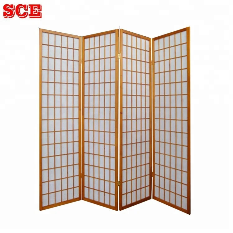 Modern 6ft Pine Wood Folding Screens MDF Fabric Room Divider Metal Technique Art Design Living Room Decorative Partitions