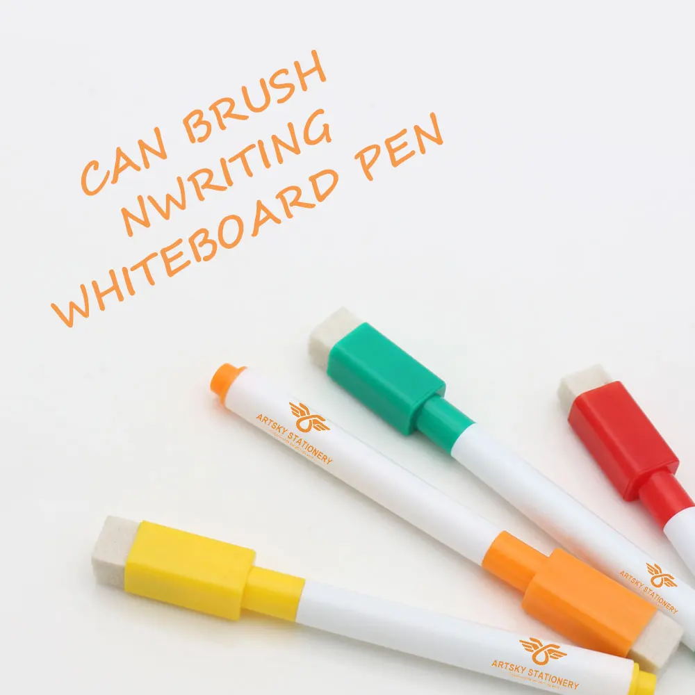 8 Pcs Colorful Whiteboard Marker Pen with Magnet,gleece Eraser,high Quality
