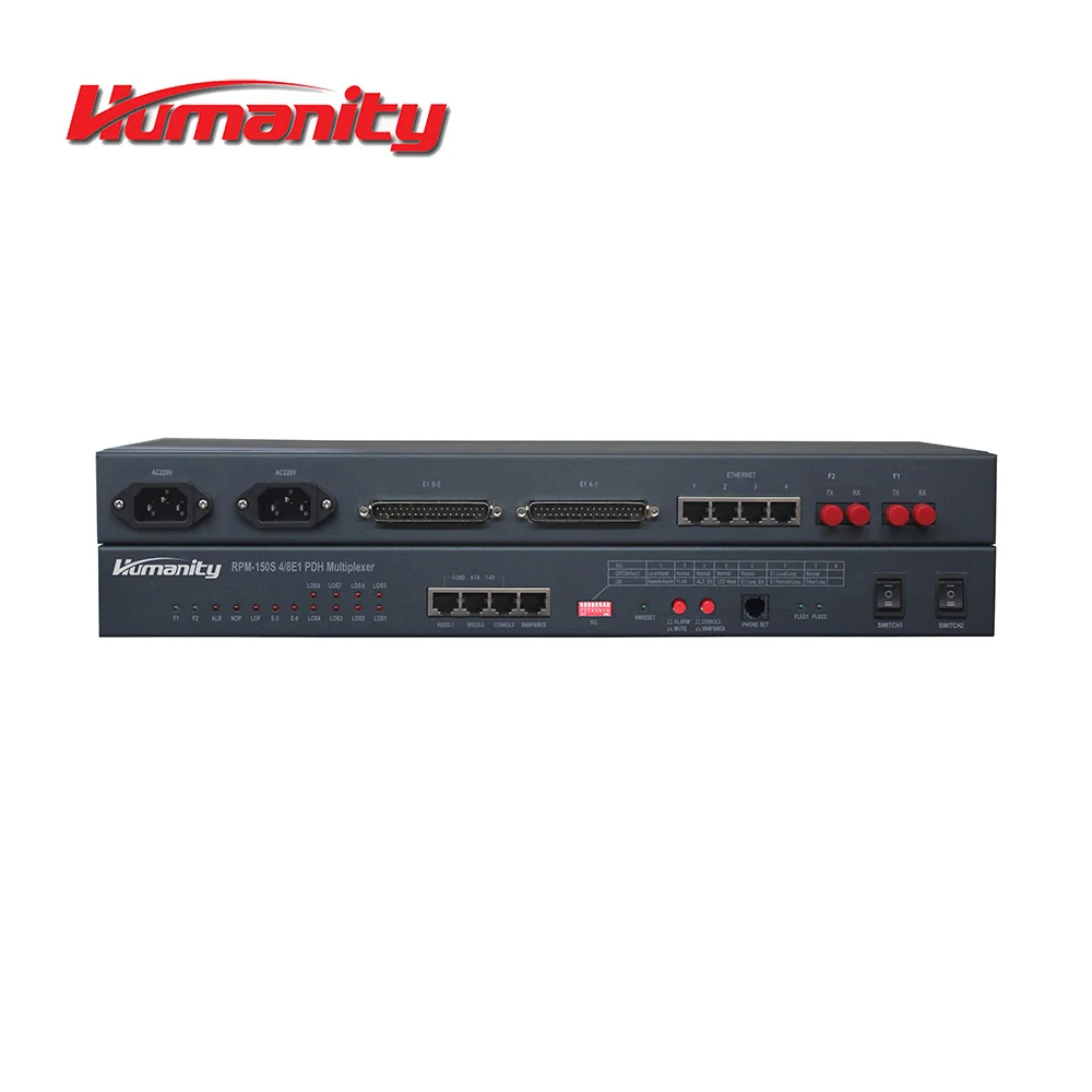 
Humanity PDH manufacturer offer 8E1 PDH multiplexer 