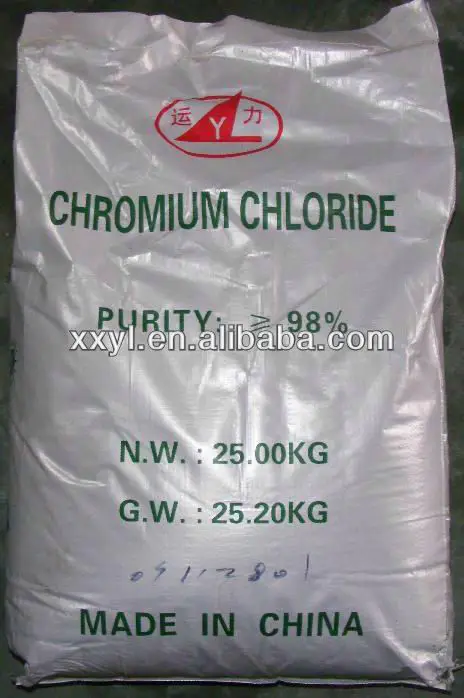 
99% Chromium Chloride Hexahydrate CrCl3.6H2O manufacture factory Made in China 