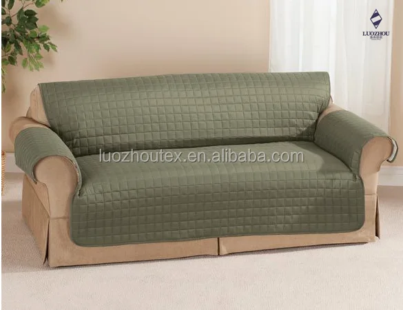 antislip microfiber ultrasonic quilting sofa cover