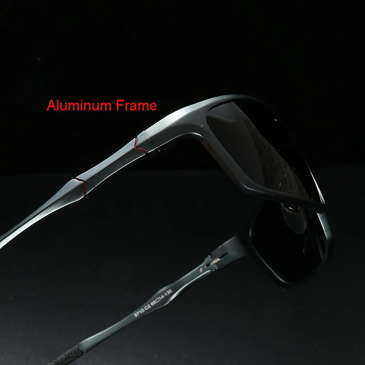 Polarized Night Vision Glasses Fishing Sports Aluminum Sunglasses