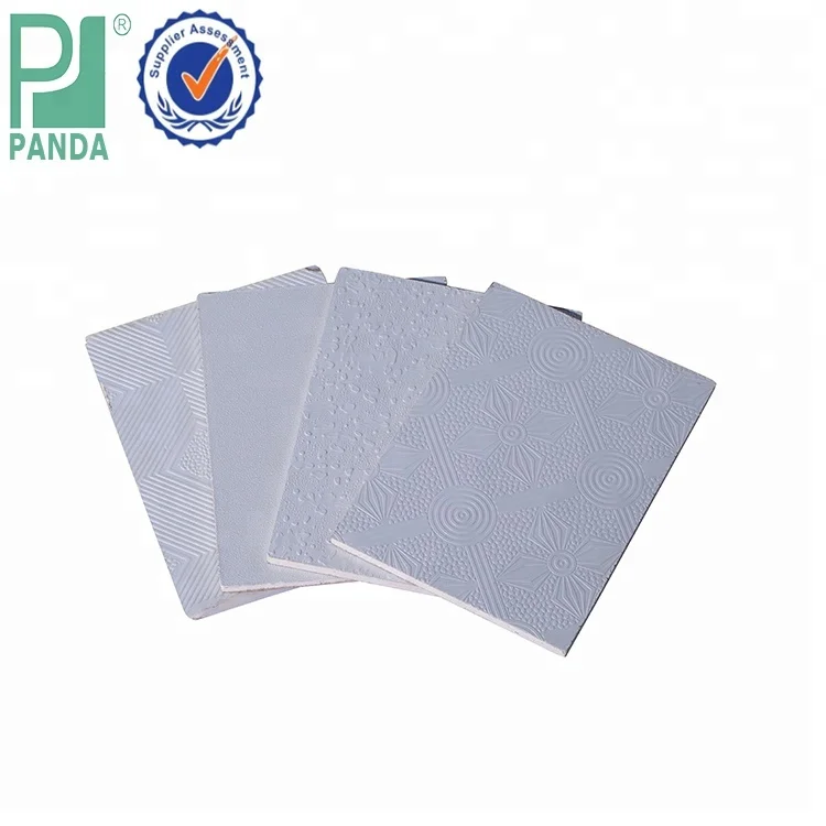 ПВХ гипсовая потолочная плитка