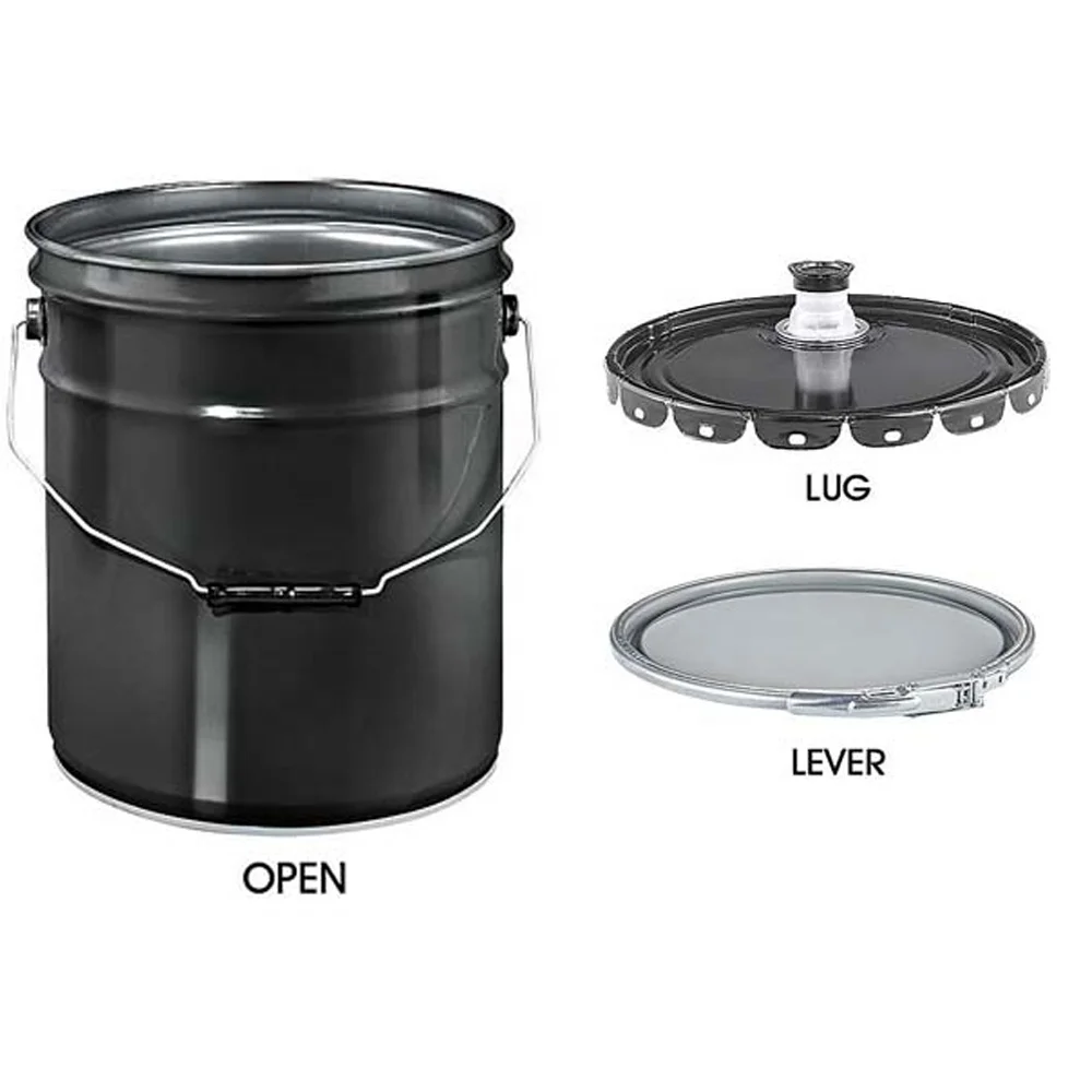 UN hazardous chemicals steel drum paint drum drums pails pail with spout