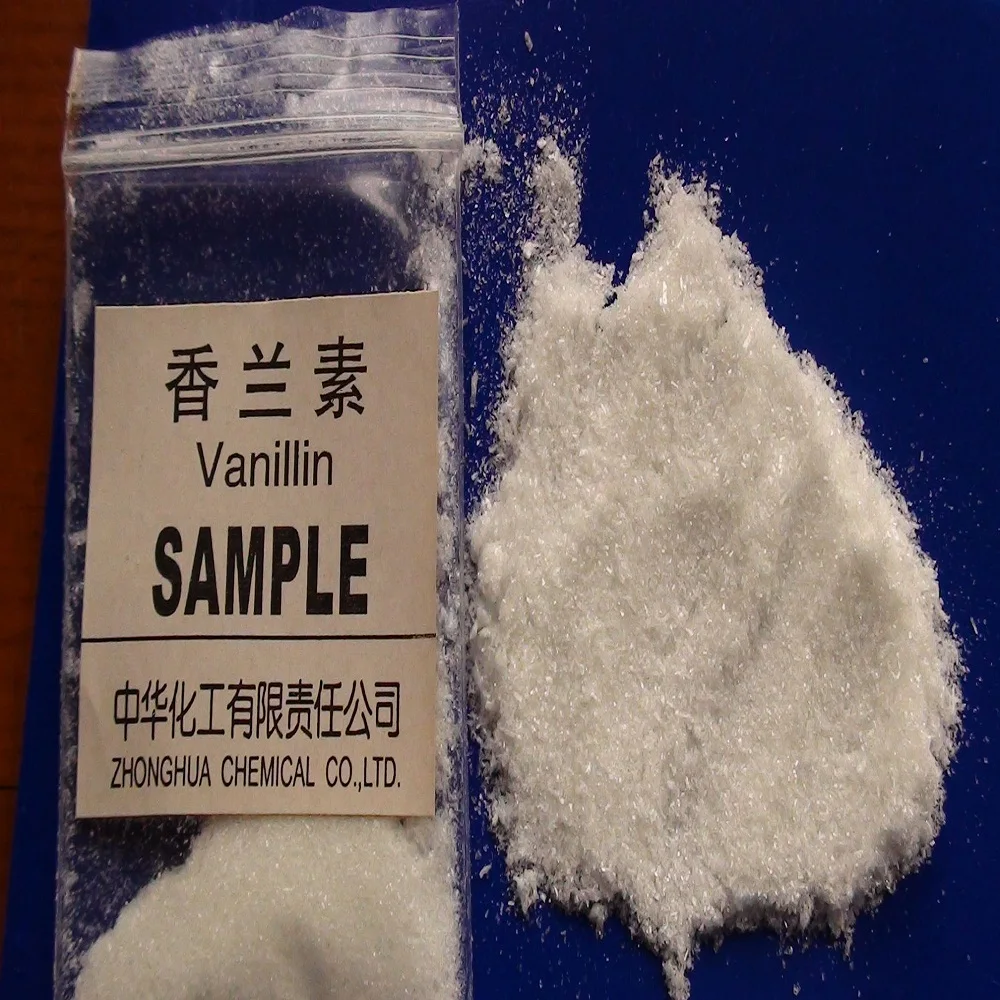 Wholesale food additive vanillin powder food grade  CAS 121-32-4