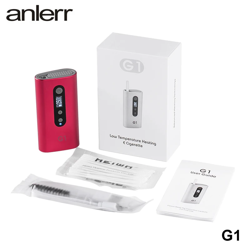 Newest dry herb vapor pen kit Anlerr G1 pocket vapor/vape vaporizer dry herb vape electronic cigarette