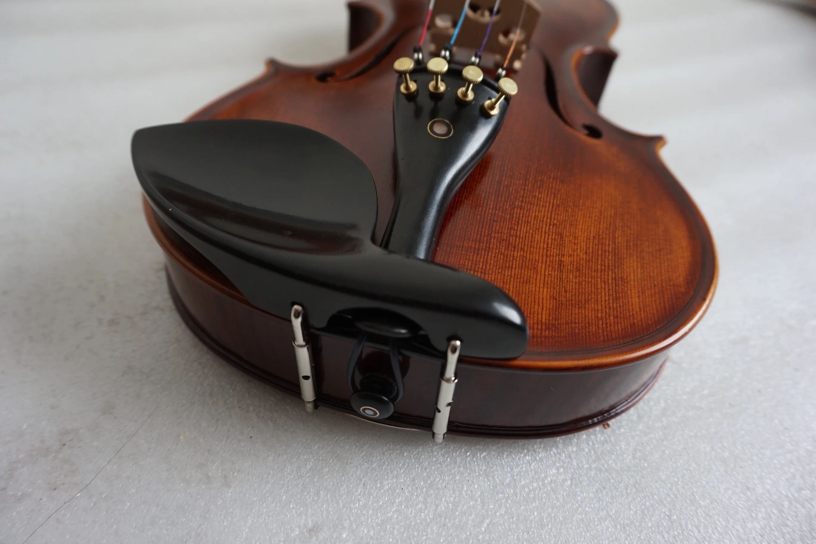 Aiersi brand wholesale price  full size dark matte handmade professional romania violin outfits with case and bow made in China