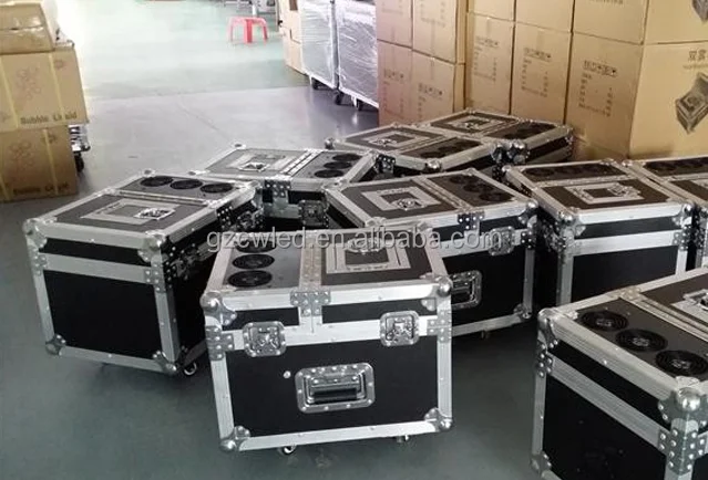 Flycase Fog Smoke Haze Machine ,600W Dual Hazer Machine Flight case Pack ,600W Hazer